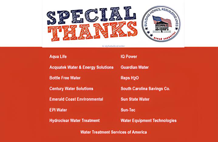 Thank you once again to our generous merchants for your ongoing contributions to Homes For Our Troops (HFOT).